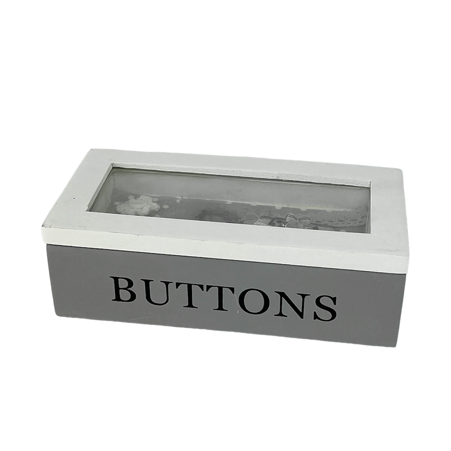 J-Line Opbergdoos Hout 16x8x5cm